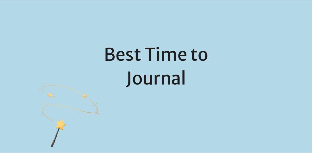 Best Time to Journal