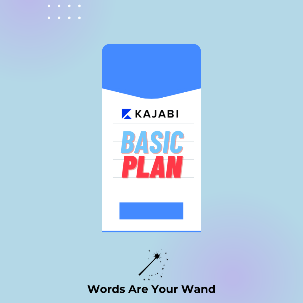 Kajabi basic plan details