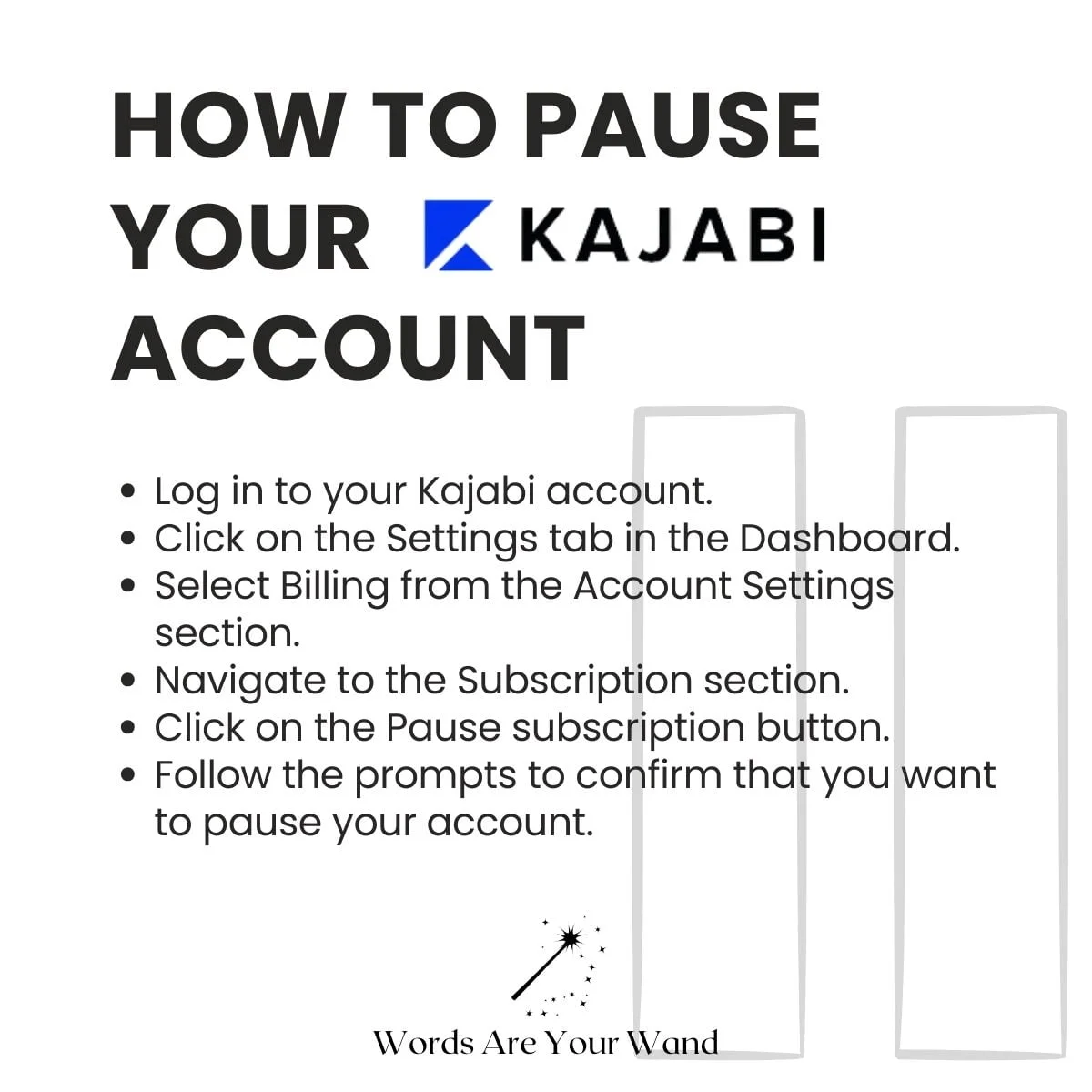 Can I Pause My Kajabi Account 2 How to pause your Kajabi account