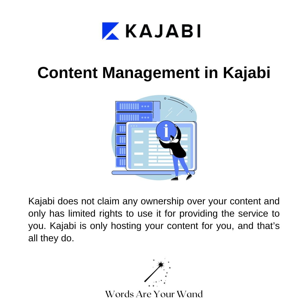 Does Kajabi Own Your Content 3 A summary of content management in Kajabi