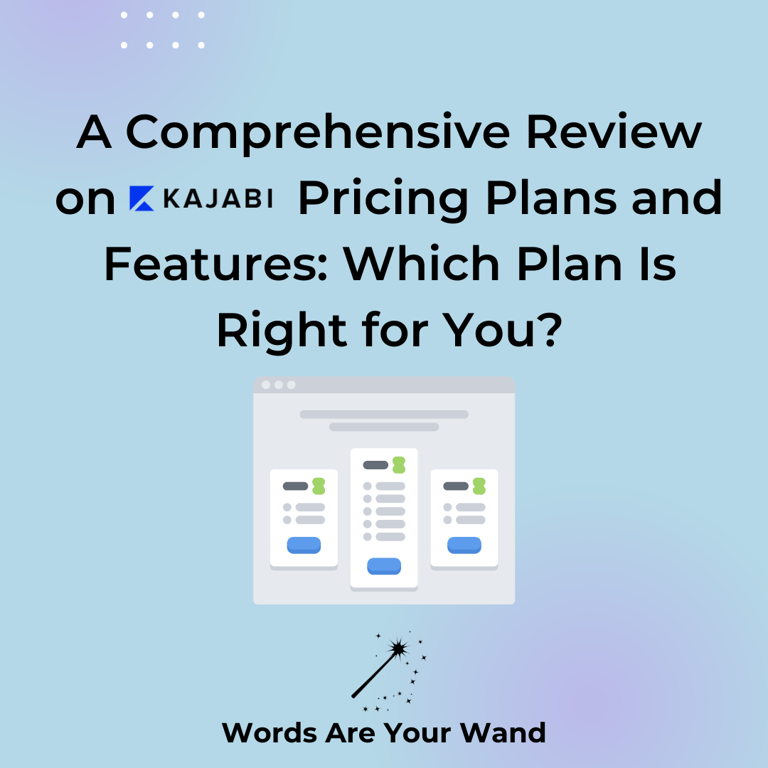 Kajabi pricing plans