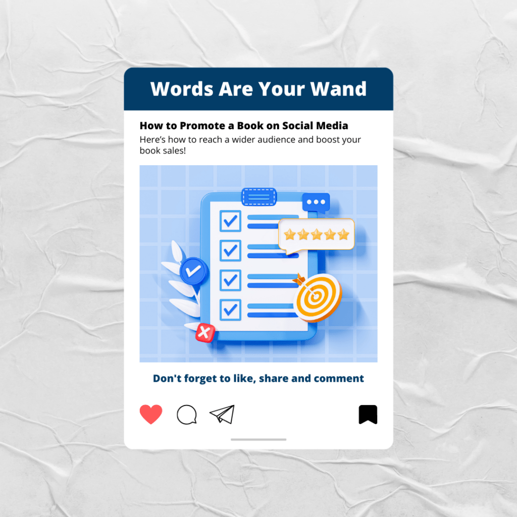 Promote a Book on Social Media Method #1: Create Engaging Content