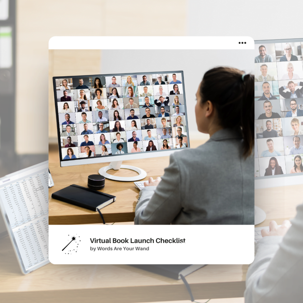 Virtual Book Launch Checklist #2: Plan Your Online Event