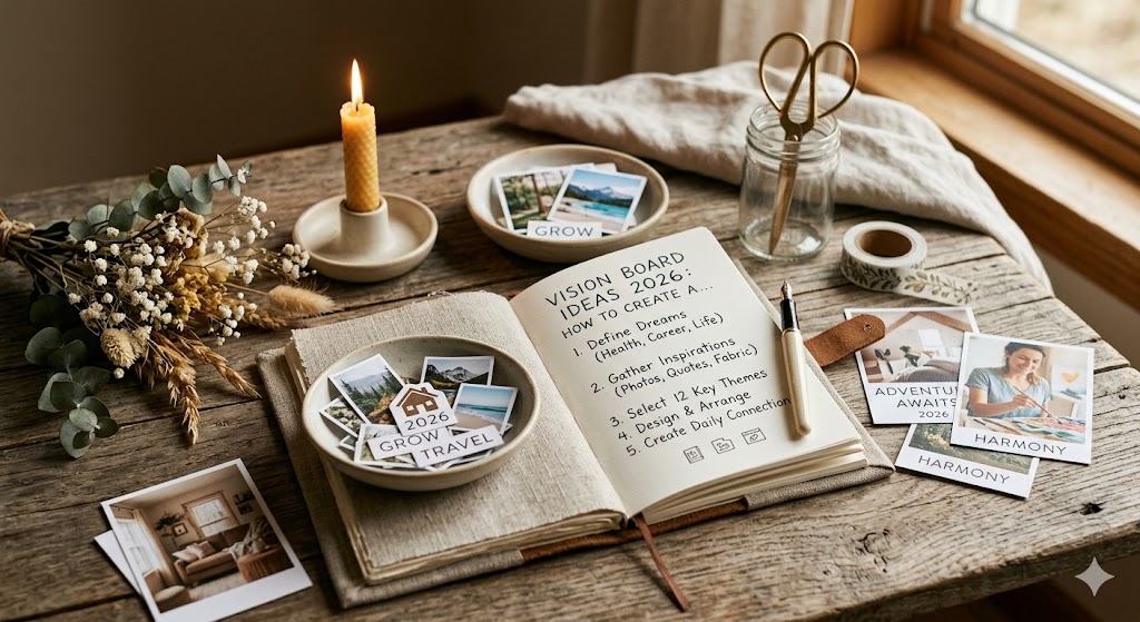 Vision Board Ideas 2026: How to Create a Board That Actually Works